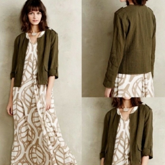 Anthropologie | Sanctuary Cropped Cargo Jacket - Picture 10 of 12